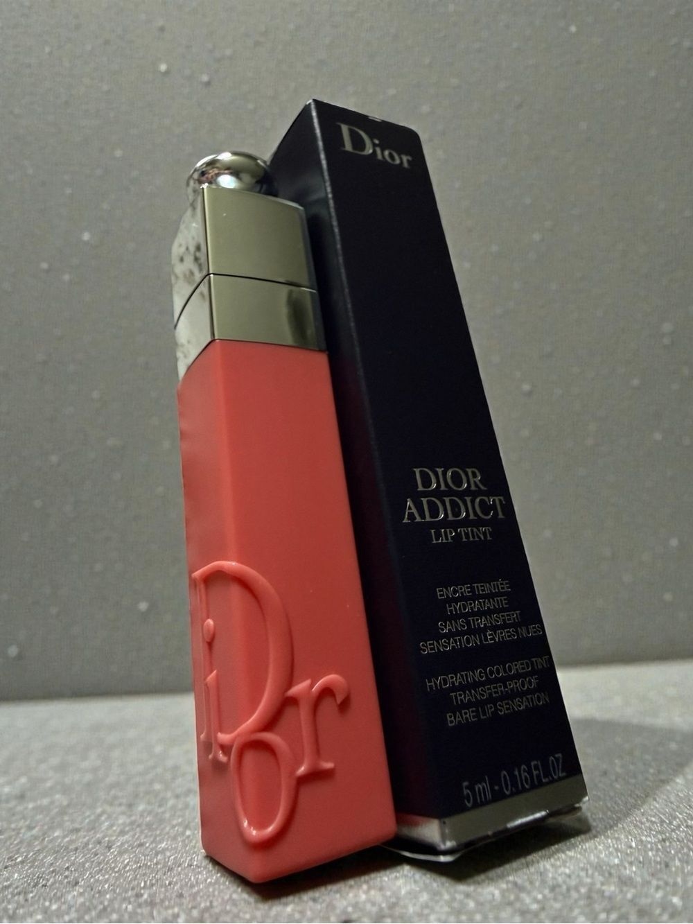 DIOR WOMEN ADDICT LIP TINT 251 NATURAL PEACH SEMI MATTE CORAL PINK